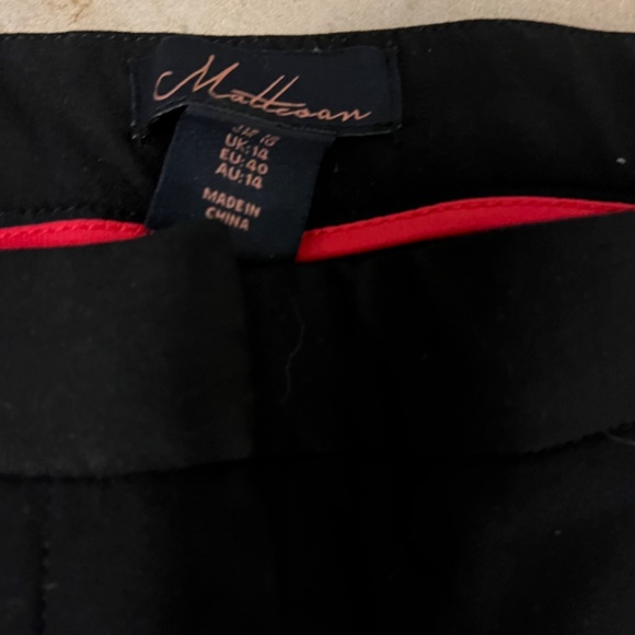 Manhattan black pants - Picture 2 of 2